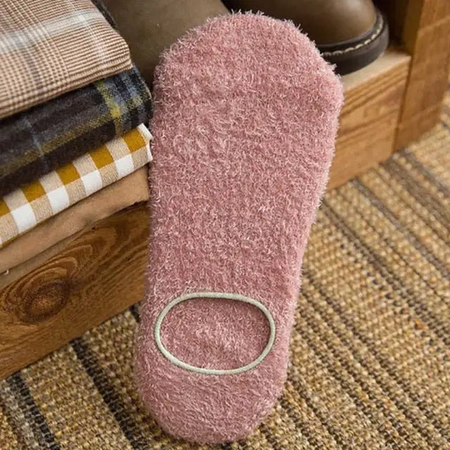 Chaussette antidérapante hiver - Chausson Chaussette
