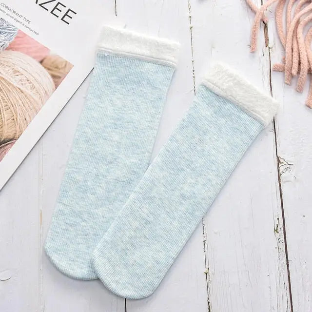 Chaussette d'hiver femme - Chausson Chaussette