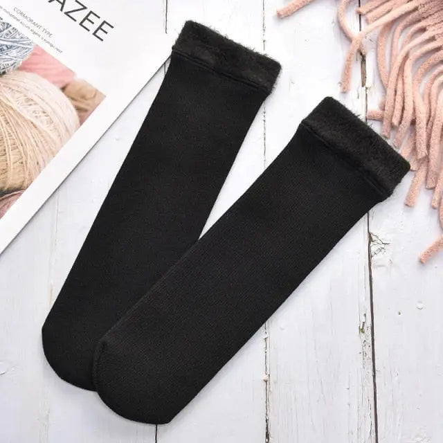 Chaussette d'hiver femme - Chausson Chaussette