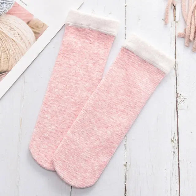 Chaussette d'hiver femme - Chausson Chaussette