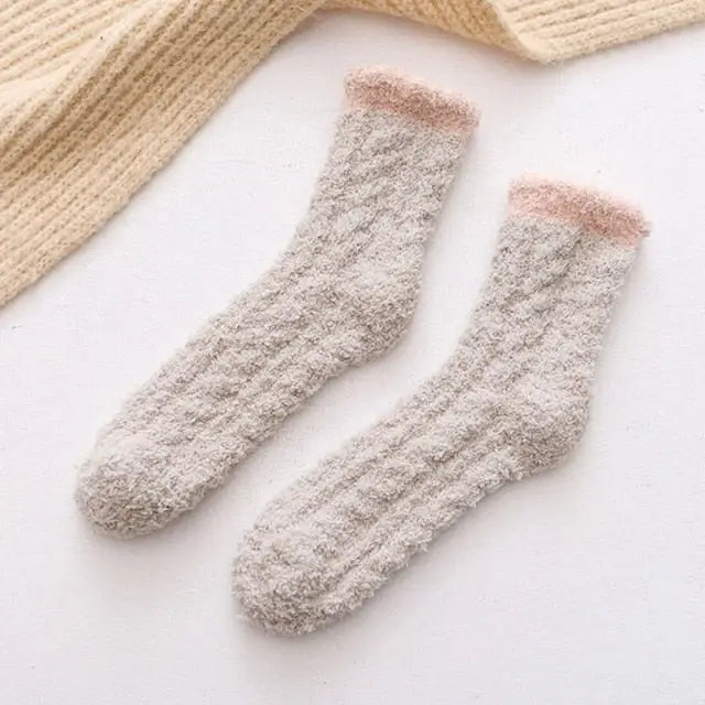 Chaussette molletonnée - Chausson Chaussette