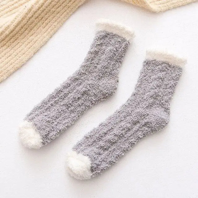 Chaussette molletonnée - Chausson Chaussette