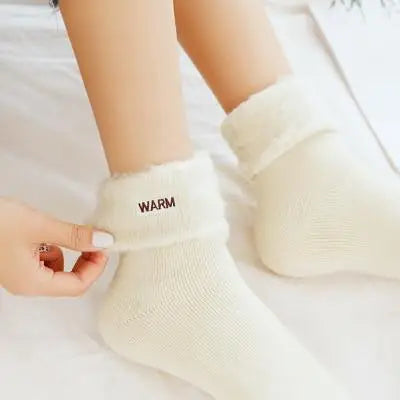 Chaussette moumoute femme