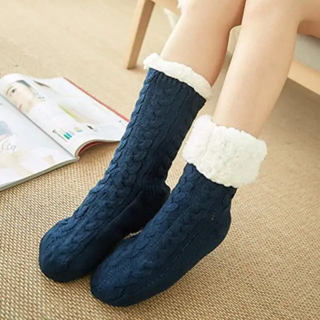 Chaussette polaire femme - Chausson Chaussette