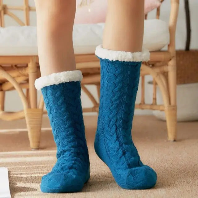 Chaussette polaire femme - Chausson Chaussette