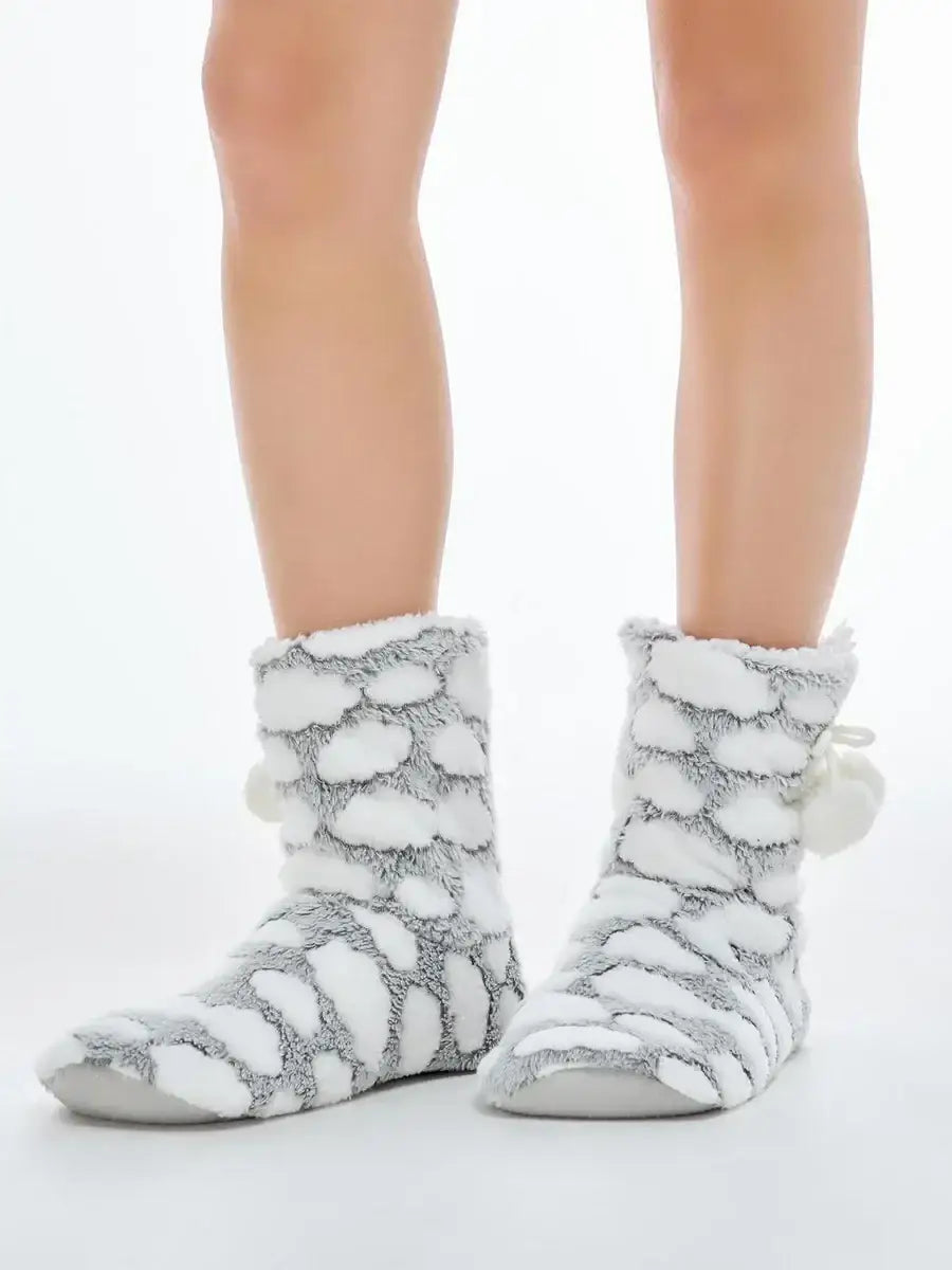 Chausson Anti Froid Gris / Taille Universelle