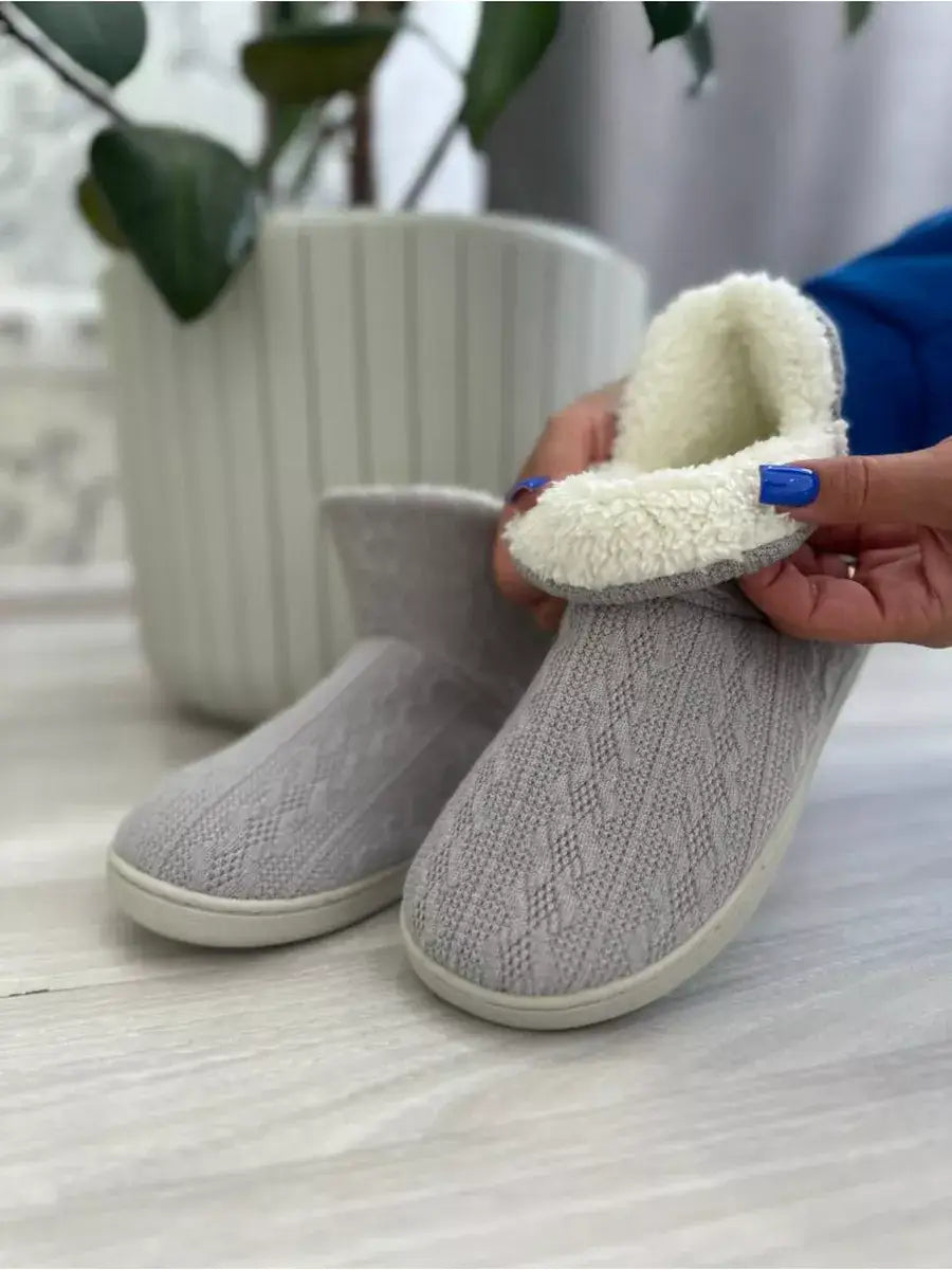 Chausson Botte Moumoute Gris / 35