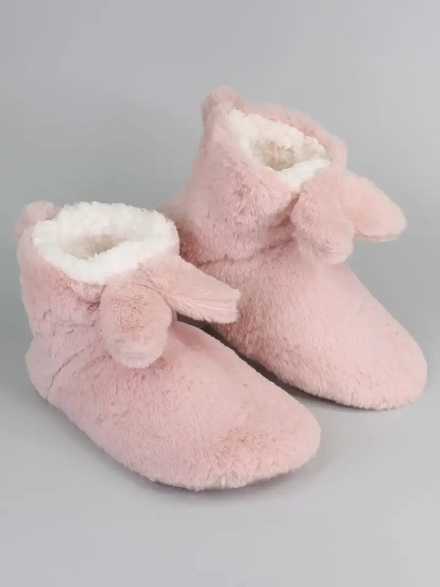 Chausson Bottine Lapin Rose / 35