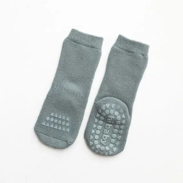 Chausson chaussette antidérapante bébé - Chausson Chaussette