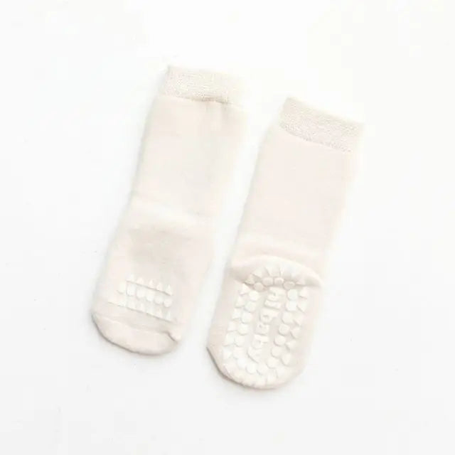 Chausson chaussette antidérapante bébé - Chausson Chaussette