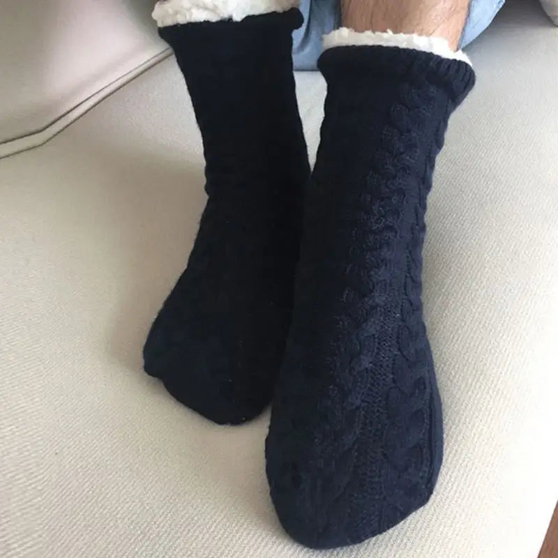Chausson chaussette antidérapante homme