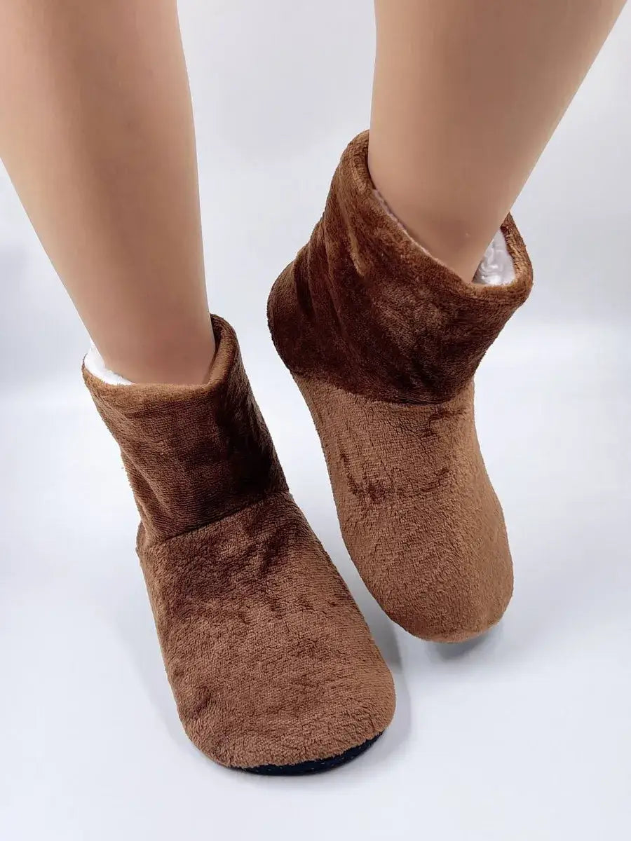 Chausson chaussette avec semelle