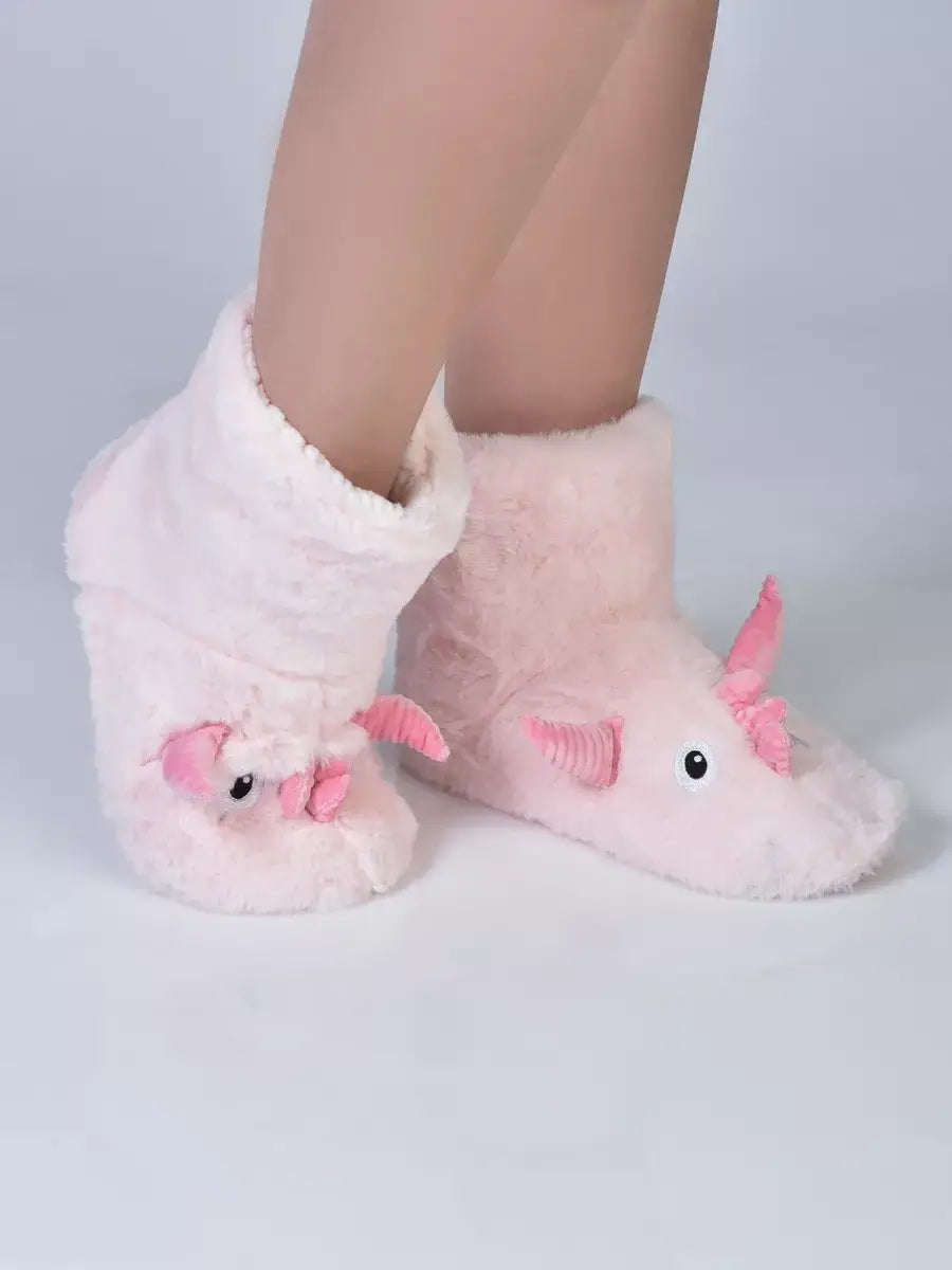 Chausson Chaussette Licorne Rose / Taille Universelle