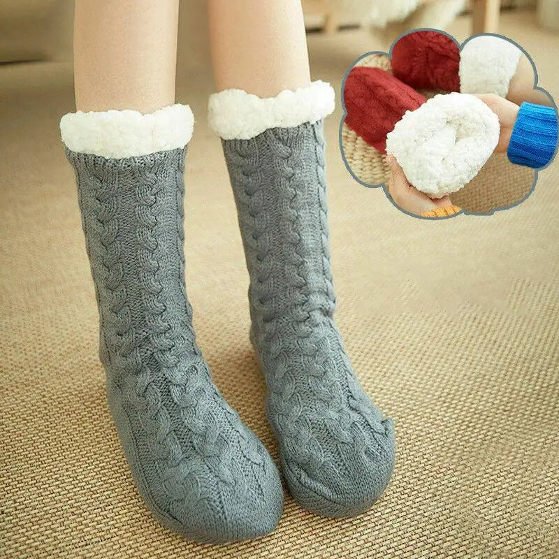 Chausson chaussette polaire