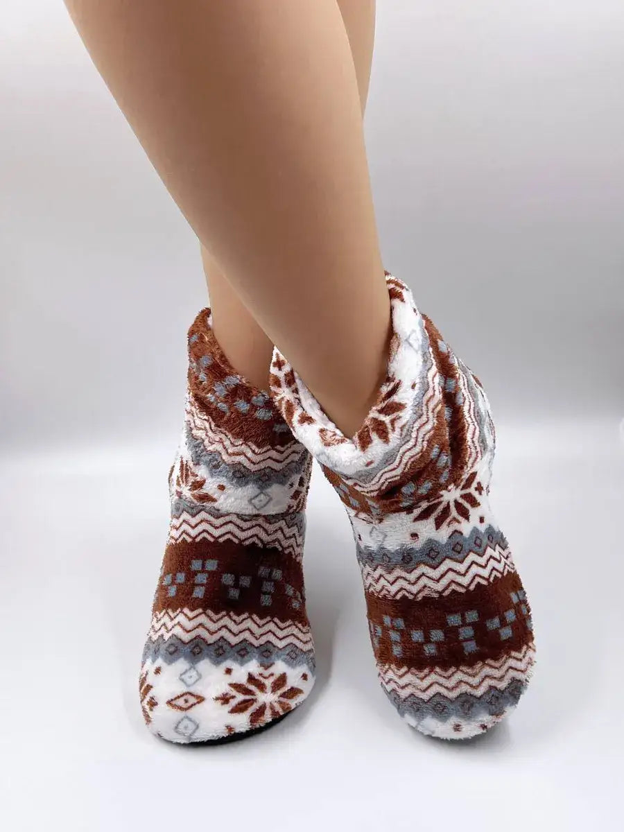 Chausson Chaussette Poncho Motifs / Taille Universelle