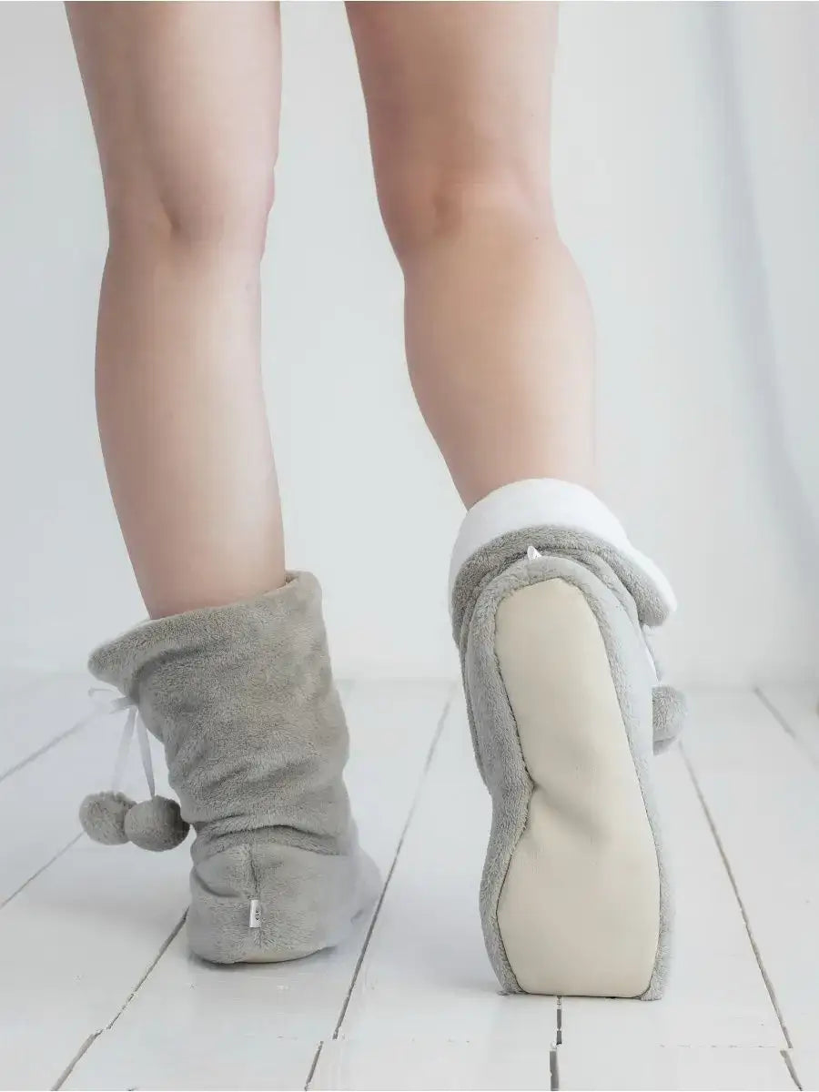 Chausson Chaussette Suédois Gris / Taille Universelle