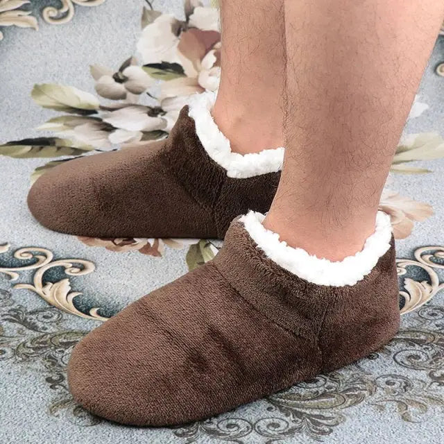 Chausson fourré homme - Chausson Chaussette