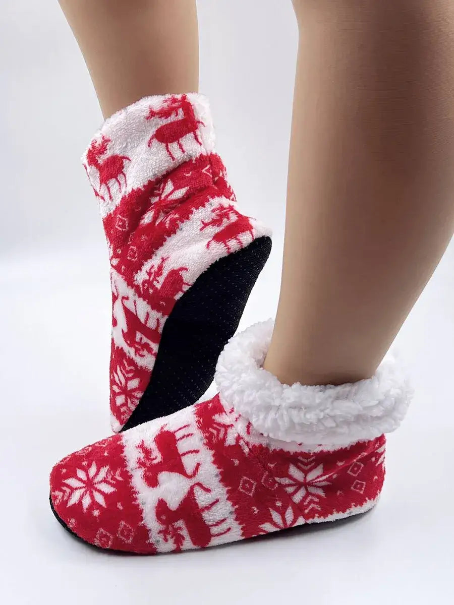 Chausson moumoute femme