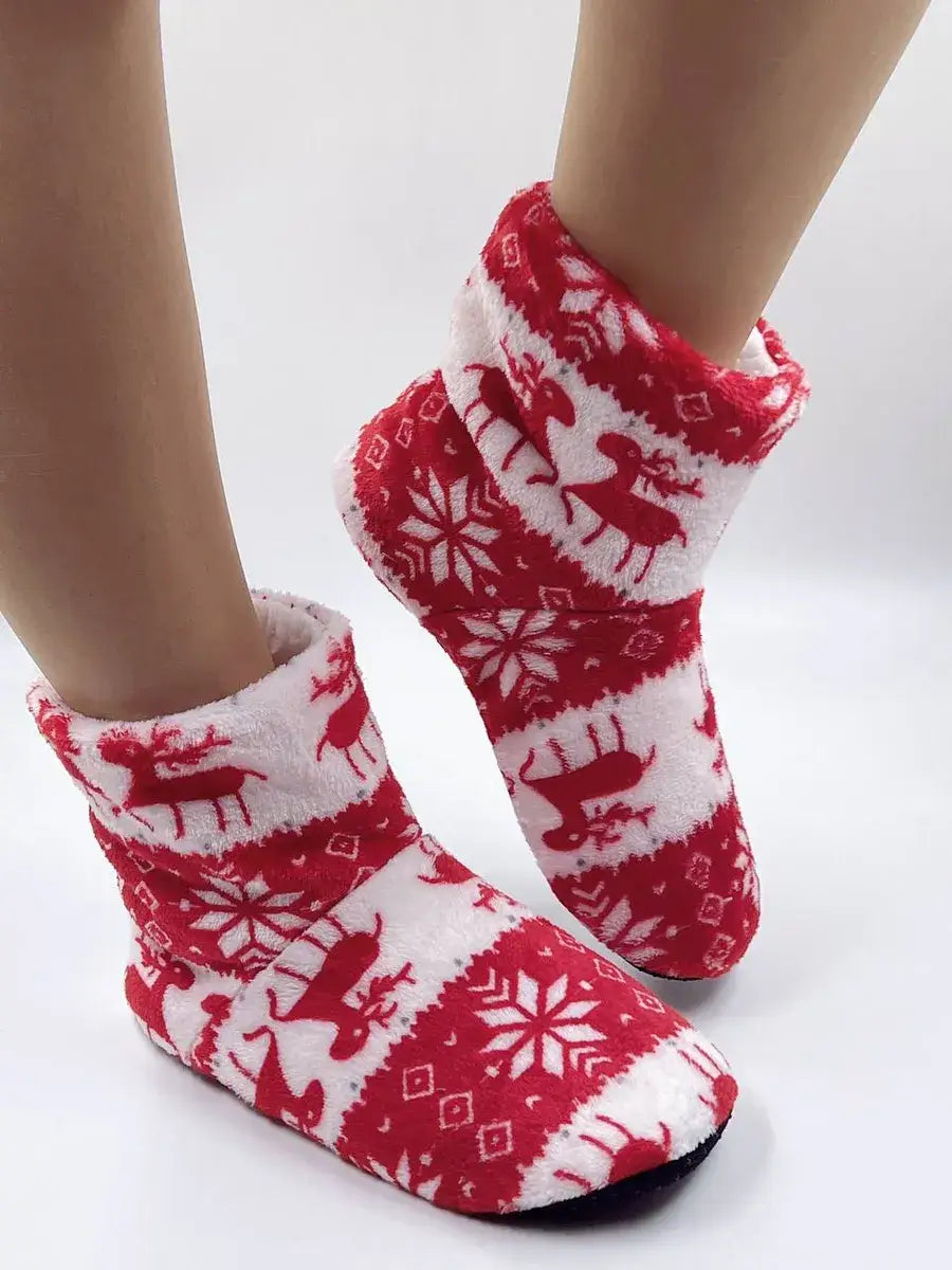 Chausson moumoute femme Rouge / 42