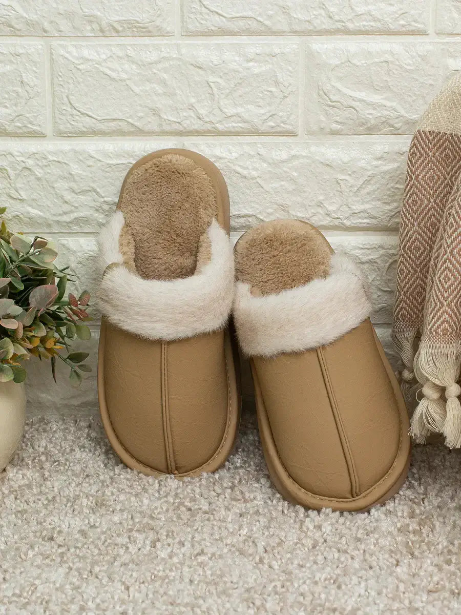 Chausson Mules Fourrées