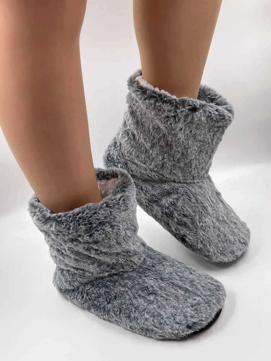Chausson Très Chaud Femme Gris / 35