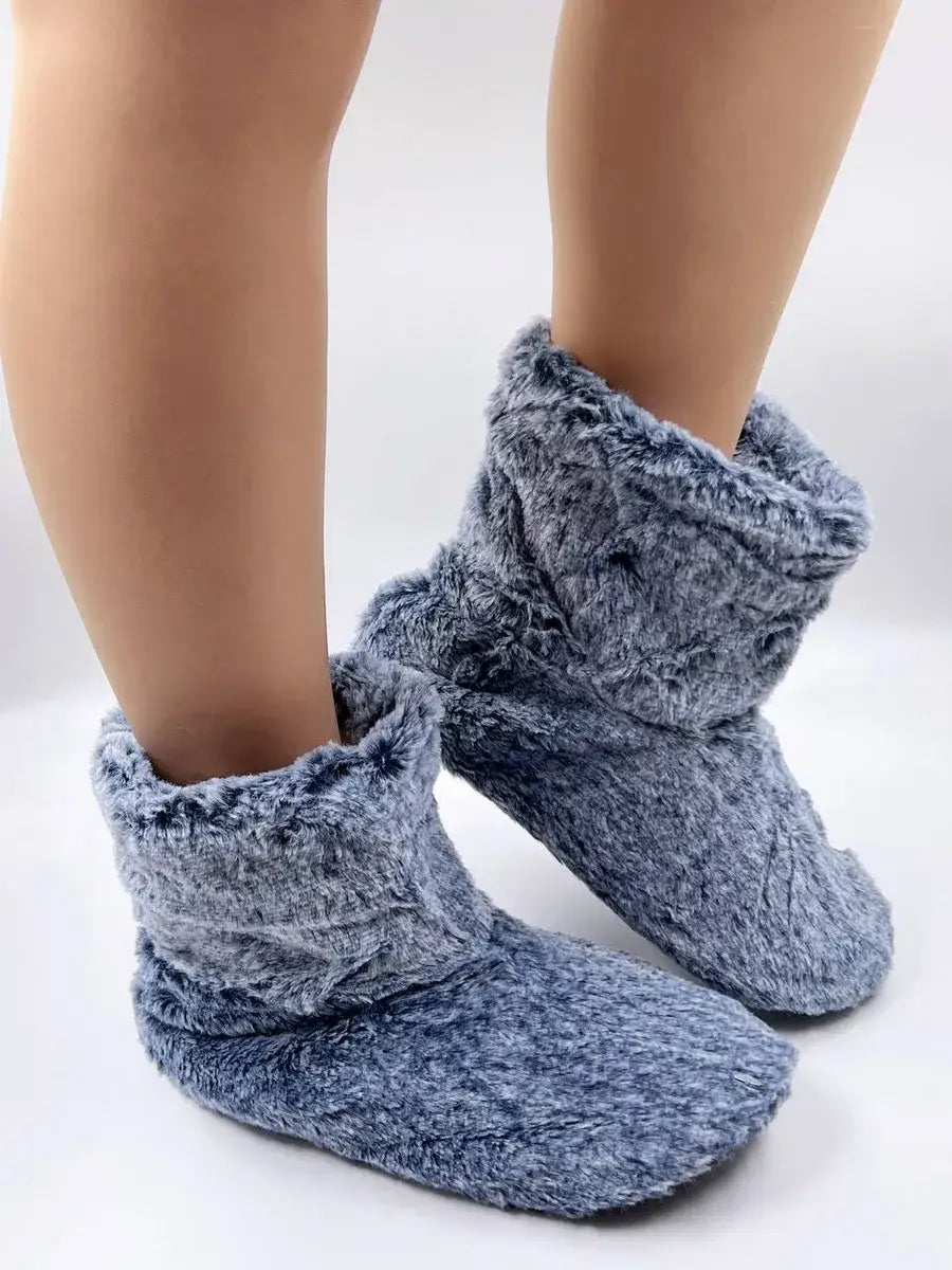 Chausson Très Chaud Femme Bleu / 35