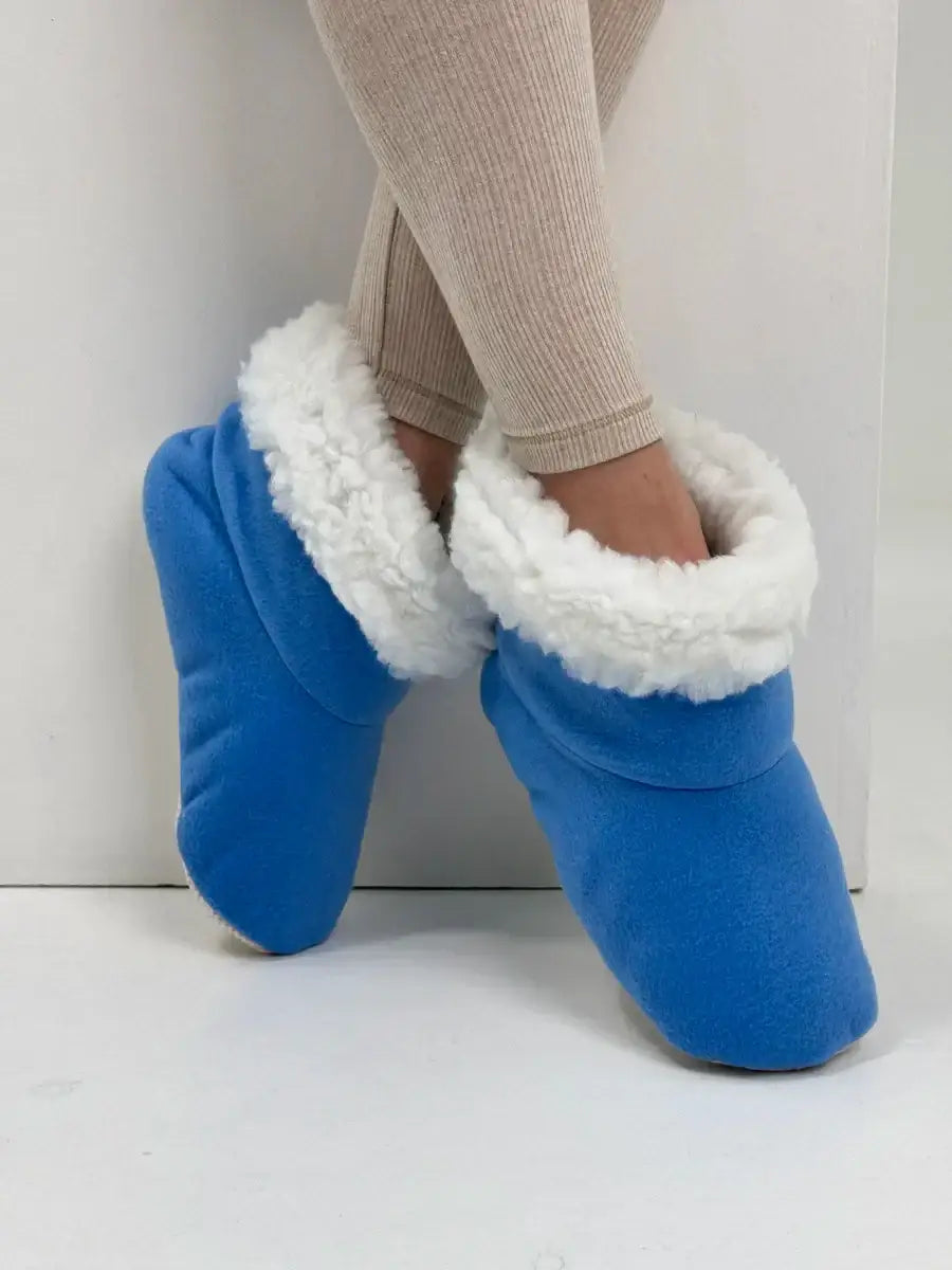 Chaussons Bottines Fourrées Femme
