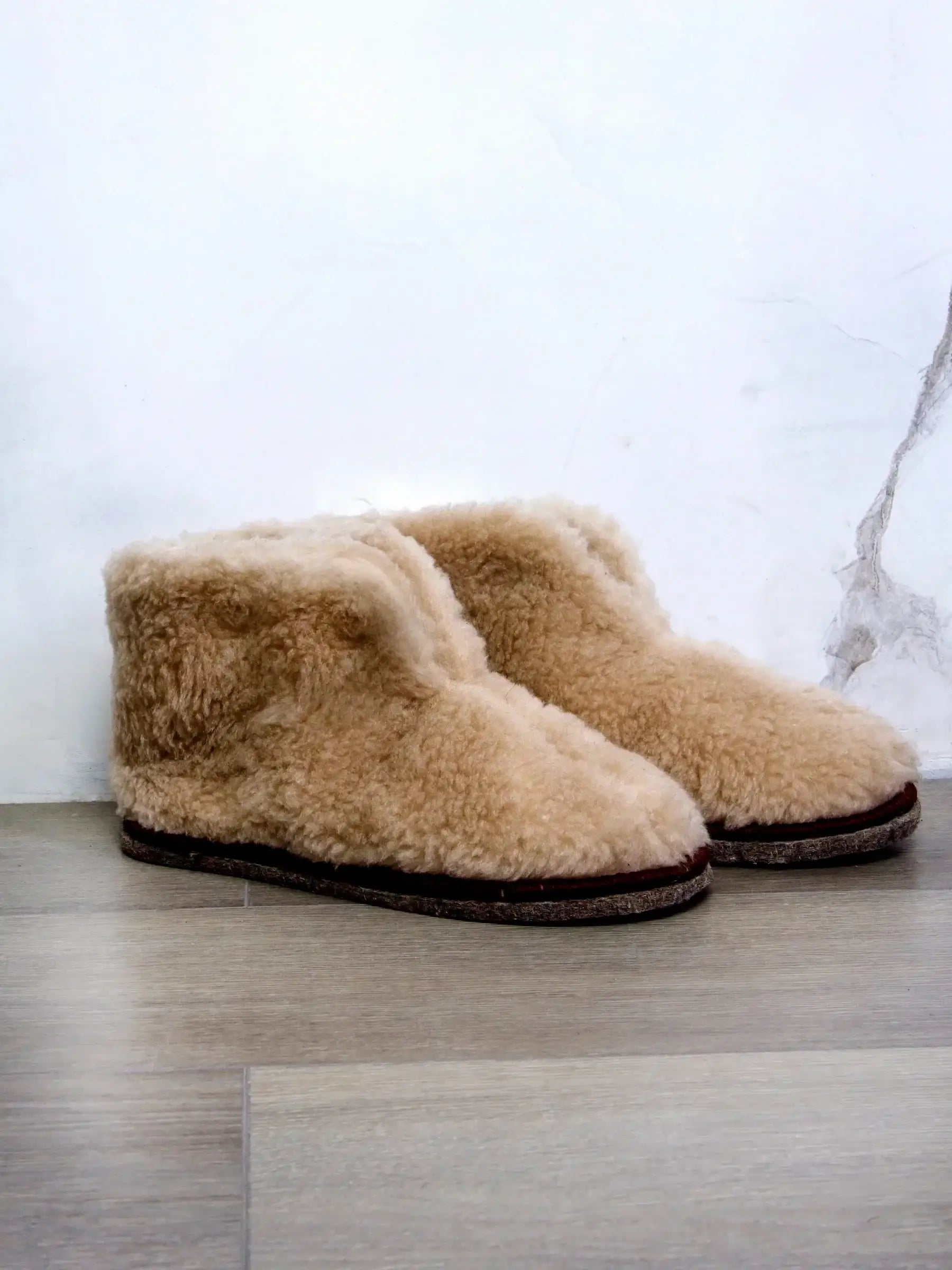 Chaussons Hiver Homme Brun / Taille Universelle