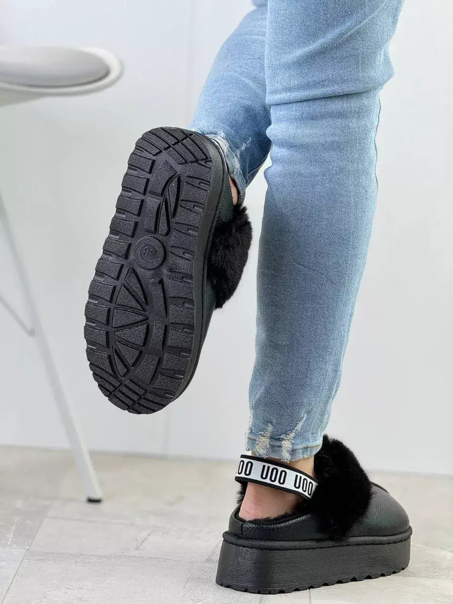 Chaussons Mocassins Fourrés Femme