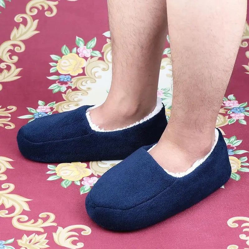 Mules fourrées pour homme